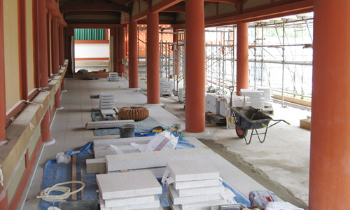 H19 薬師寺 回廊(第三期)・新築工事