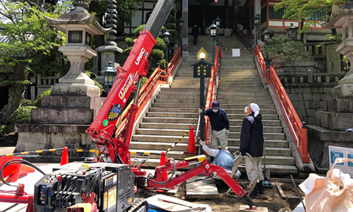 R3 信貴山工事風景